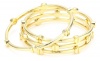 Vince Camuto Gold Tone Stacked Bracelet