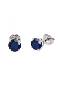 Effy Jewlery Gemma Sapphire 14K White Gold Stud Earrings, 1.14 TCW Effy Jewlery Gemma Sapphire 14K White Gold Stud Earrings, 1.14 TCW