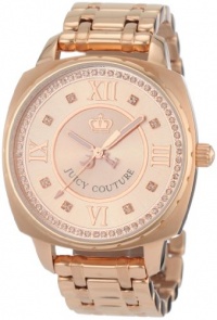 Juicy Couture Women's 1900807 Beau Rose-gold Plated Bracelet Watch