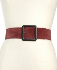 Remix your everyday style with a can't miss classic like this stretch belt from Nine West, featuring suede tabs and finished with a chic square buckle. Remix your everyday style with a can't miss classic like this stretch belt from Nine West, featuring suede tabs and finished with a chic square buckle.