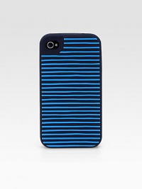 Sporty stripes add excitement to this sturdy phone cover.Rubber5W x 5H x 1DImported Sporty stripes add excitement to this sturdy phone cover.Rubber5W x 5H x 1DImported