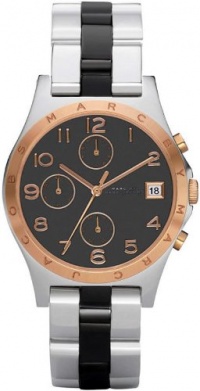 Marc by Marc Jacobs Quartz Henry Rose Goldtone Black Dial Women's Watch MBM3071 Marc by Marc Jacobs Quartz Henry Rose Goldtone Black Dial Women's Watch MBM3071