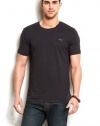 Armani Exchange Branded Slub Crew Neck Tee