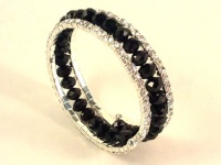 BRACELET 3 Row Black - WiseGloves ARMBAND CUFF WRISTBAND BRACELET ACCESSORY BANGLE JEWELRY BAND BRACELET 3 Row Black - WiseGloves ARMBAND CUFF WRISTBAND BRACELET ACCESSORY BANGLE JEWELRY BAND