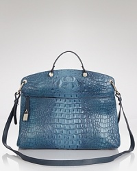Furla Satchel - Piper Croc Embossed Furla Satchel - Piper Croc Embossed