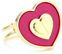 Betsey Johnson Status Large Heart Hinged Bangle Bracelet Betsey Johnson Status Large Heart Hinged Bangle Bracelet