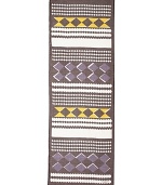 A reliably handsome go-to scarf adorned with a colorful pattern that's modern and cool.