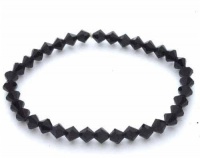 Melanoma Skin Cancer Awareness Black Genuine Swarovski Crystal Bracelet Melanoma Skin Cancer Awareness Black Genuine Swarovski Crystal Bracelet