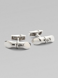 Dress wardrobe essential instantly adds a touch of elegance and style, crafted in sterling silver.About 1T-bar claspImported Dress wardrobe essential instantly adds a touch of elegance and style, crafted in sterling silver.About 1T-bar claspImported