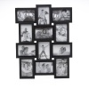 Melannco Espresso Collage Frame, Holds six 4-Inch x 6-Inch and six 6-Inch x 4-Inch Photos