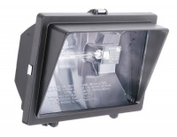Lithonia OFL 300/500Q 120 LP BZ M6 Light Visor Flood Light with One 300-Watt and One 500-Watt Quartz Halogen Double-Ended Lamps Lithonia OFL 300/500Q 120 LP BZ M6 Light Visor Flood Light with One 300-Watt and One 500-Watt Quartz Halogen Double-Ended Lamps