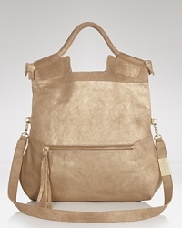 Upgrade your style status with with this crossbody bag from Foley + Corrina. Crafted from rich leather, it's a whole new way to carry the brand's signature, versatile style. Upgrade your style status with with this crossbody bag from Foley + Corrina. Crafted from rich leather, it's a whole new way to carry the brand's signature, versatile style.
