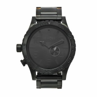 Nixon Men's A057-001 Stainless-Steel Analog Black Dial Watch Nixon Men's A057-001 Stainless-Steel Analog Black Dial Watch