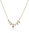 Mizuki 14k Cable Chain Necklace With Diamond Bezel