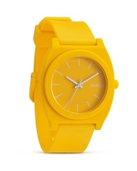 Cast in bright hues, Nixon's kicky matte watch is completely summer right. Designed for performance and style, it features 100-meter water resistance, advanced movement, and a custom molded band. Cast in bright hues, Nixon's kicky matte watch is completely summer right. Designed for performance and style, it features 100-meter water resistance, advanced movement, and a custom molded band.