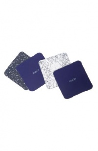 Armani Exchange Printed Coaster Set Armani Exchange Printed Coaster Set
