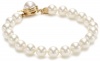 Majorica 1 Row White 8mm Bracelet