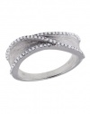 Effy Jewlery Sterling Silver Diamond Ring, .28 TCW Ring size 7