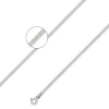 14K Solid White Gold D.C. Diamond Cut Gucci - Mariner Chain Necklace 2mm (5/64 in.) 18 in.