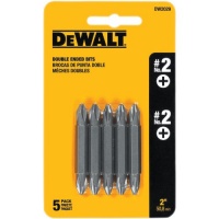 DEWALT DW2029 #2 Phillips Double Ended Screwdriver Bit (5-Pack) DEWALT DW2029 #2 Phillips Double Ended Screwdriver Bit (5-Pack)