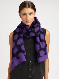 Ultra-soft, ultra-plush wool wrap is adorned with a brilliant spark print.Chunky wool53 X 70Dry cleanImported Ultra-soft, ultra-plush wool wrap is adorned with a brilliant spark print.Chunky wool53 X 70Dry cleanImported