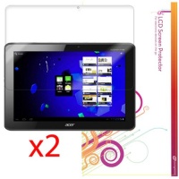 rooCASE 2-Pack Anti-Glare Screen Protector Film for Acer Iconia A510 A700 10.1-Inch Android Tablet (NOT Compatible with A500) - Lifetime Replacement Warranty rooCASE 2-Pack Anti-Glare Screen Protector Film for Acer Iconia A510 A700 10.1-Inch Android Tablet (NOT Compatible with A500) - Lifetime Replacement Warranty