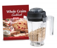 Vitamix Eastman Tritan Copolyester 32-Ounce Container with Dry Blade, Lid, and Recipe Book Vitamix Eastman Tritan Copolyester 32-Ounce Container with Dry Blade, Lid, and Recipe Book