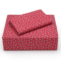 Tommy Hilfiger Downstream Fish Twin Sheet Set, Red Tommy Hilfiger Downstream Fish Twin Sheet Set, Red