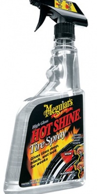 Meguiar's4 Hot Shine High Gloss Tire Spray. 24 oz. Meguiar's4 Hot Shine High Gloss Tire Spray. 24 oz.