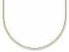 Giani Bernini 24k Gold Over Sterling Silver Necklace, Square 16 Inch Snake Chain