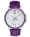 Add a dash of instant fashion with this colorful Jetsetter watch from Juicy Couture.