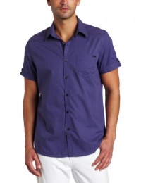 Kenneth Cole Men's Tonal Mini Check Shirt Kenneth Cole Men's Tonal Mini Check Shirt