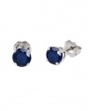 Effy Jewlery Gemma Sapphire 14K White Gold Stud Earrings, 1.14 TCW