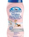 Coppertone Waterbabies Lotion, SPF 70+, 8-Ounce Bottles (Pack of 2)
