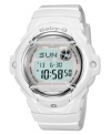 Keep your fashion up-to-date with this tough but chic sports watch, by Baby-G