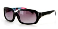 Paradise Women's Bifocal Sunglasses with Hidden Floral Accents. Read Your Cellphone or GPS while Driving or Outdoors.. (Black/Smoke +2.00) Paradise Women's Bifocal Sunglasses with Hidden Floral Accents. Read Your Cellphone or GPS while Driving or Outdoors.. (Black/Smoke +2.00)