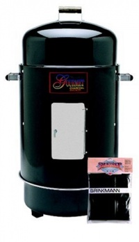 Brinkmann 852-7080-V Gourmet Charcoal Smoker and Grill with Vinyl Cover, Black Brinkmann 852-7080-V Gourmet Charcoal Smoker and Grill with Vinyl Cover, Black