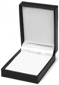 Darice Necklace Box 4 x 3 x 1.25: Black Darice Necklace Box 4 x 3 x 1.25: Black