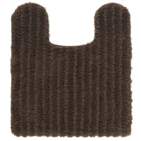 Shaw Living Saville Nylon Contour Bath Rug, Cocoa Shaw Living Saville Nylon Contour Bath Rug, Cocoa