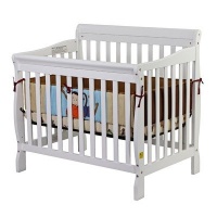 Dream On Me 3 in 1 Aden Convertible Mini Crib, White Dream On Me 3 in 1 Aden Convertible Mini Crib, White