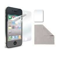 iLuv Glare-Free Protective Film Kit for iPhone 4S - 1 Pack - Case - Retail Packaging - Clear iLuv Glare-Free Protective Film Kit for iPhone 4S - 1 Pack - Case - Retail Packaging - Clear