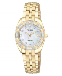Sparkle with a modern twist: the Eco-Drive Paladion watch by Citizen. Sparkle with a modern twist: the Eco-Drive Paladion watch by Citizen.