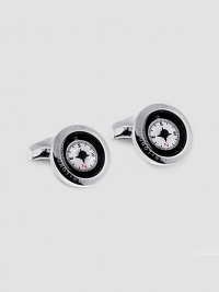 Miniature standard compass keeps you on track. Finished with torpedo fitting PCP plated metal with mineral glass screen Made in United Kingdom Miniature standard compass keeps you on track. Finished with torpedo fitting PCP plated metal with mineral glass screen Made in United Kingdom