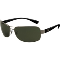 Ray-Ban RB3379 Active Lifestyle Polarized Designer Sunglasses/Eyewear w/ Free B&F Heart Sticker Bundle - Gunmetal/Gray / Size 64mm Ray-Ban RB3379 Active Lifestyle Polarized Designer Sunglasses/Eyewear w/ Free B&F Heart Sticker Bundle - Gunmetal/Gray / Size 64mm