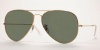 Ray Ban Sunglasses RB3026 Aviator Large Metal II L2846 Arista/G-15XLT, 62mm