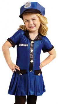Police Girl Child Costume Police Girl Child Costume