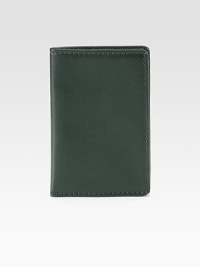 A clip and fold design, set in a freshly modern color, and finished in smooth leather.4 x 7Imported A clip and fold design, set in a freshly modern color, and finished in smooth leather.4 x 7Imported