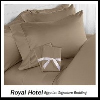 Royal Hotel's Stripe Brown 1200-Thread-Count 4pc Olympic Queen Bed Sheet Set 100-Percent Egyptian Cotton, Sateen Stripe, Deep Pocket, 1200 TC Royal Hotel's Stripe Brown 1200-Thread-Count 4pc Olympic Queen Bed Sheet Set 100-Percent Egyptian Cotton, Sateen Stripe, Deep Pocket, 1200 TC
