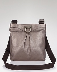Salvatore Ferragamo brings a sophisticated feel to the season's essential crossbody bag. Sling this leather version across slouchy tees and skinny denim for weekend chic. Salvatore Ferragamo brings a sophisticated feel to the season's essential crossbody bag. Sling this leather version across slouchy tees and skinny denim for weekend chic.