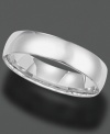 A timeless ring featuring effortless fit in an unadorned, classic band of 14k white gold. Size 8-13.5.